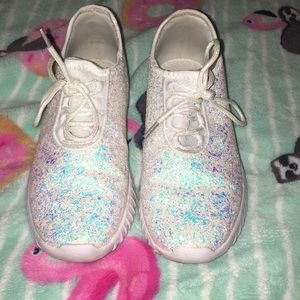 Super cute sparkly tennis shoes